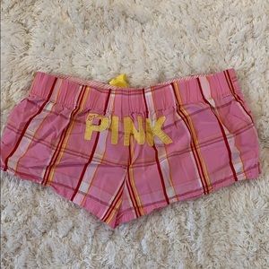 Victoria’s Secret pink PJ shorts